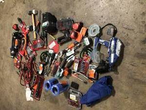 Lot of Assorted Hand Tools and Hardware Various Models and Conditions  Customer Returns See Pictures