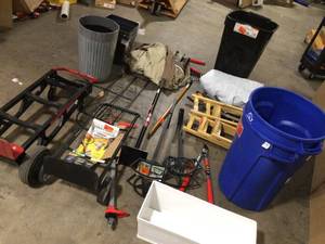 Lot of Assorted Outdoor Items and Hardware  Various Models and Conditions  Customer Returns See Pictures