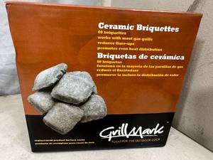 lot 30 image: New Box of Ceramic Charcoal Substitute Briquettes