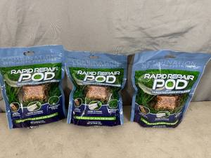 lot 33 image: 45 New Rapid Repair Pods for Lawn Repair