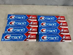 lot 125 image: 6 New Tubes of Crest Toothpaste