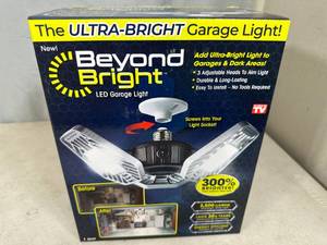 lot 135 image: New Beyond Bright Ultra Bright LED Garage Light Bulb
