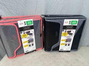 lot 186 image: 2 New Five Star Zipper Binders
