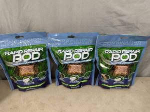 lot 193 image: 45 New Rapid Repair Pods for Lawn Repair