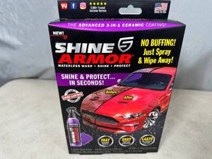 lot 208 image: New Shine Armor Spray On Ceramic Coating for Auto, RV, Boat
