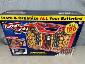 lot 221 image: New Battery Daddy Storage System with Tester