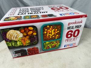 lot 237 image: New 60 Piece Meal Prep Food Storage Set