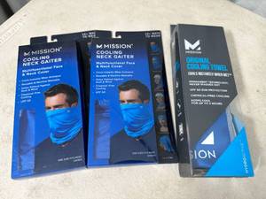 lot 248 image: New Mission Cooling Towel and 2 Cooling Gaiters