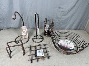 lot 271 image: New Copper Colored Kitchen Organization
