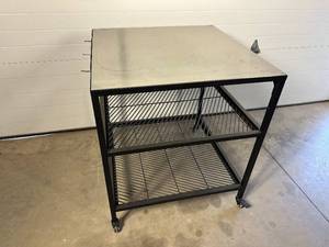 lot 3 image: New Ooni Pizza Oven Stand  Rolling Cart