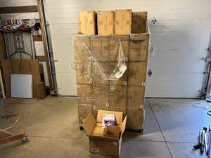lot 5 image: Pallet of 672 New Wilton Sugar Sheets Border Punch Set with Scallops - Retail value $8729