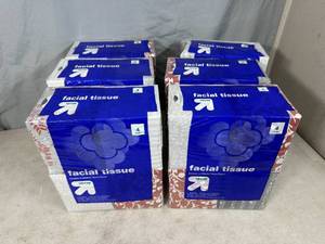 lot 215 image: 24 New Boxes of Facial Tissue