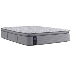 lot 7 image: Queen - Sealy Posturepedic Carver 13.5 Plush Mattress