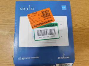 lot 21 image: Emerson Sensi 7-day Programmable Wi-Fi Smart Thermostat, No C-Wire Required for Most Systems
