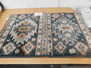 lot 54 image: StyleWell Zadora Multi 2 ft. x 3 ft. Medallion Scatter Area Rug