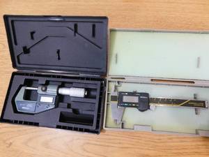 lot 60 image: 2) Mitutoyo Measurement Tools - Precision Tools