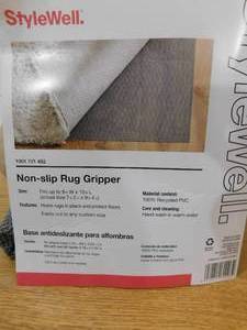lot 96 image: StyleWell Deluxe 8 ft. x 10 ft. Rug Gripper Pad