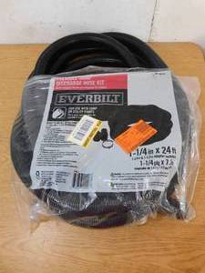 lot 165 image: Everbilt 1-14 in. x 24 ft. Sump Pump Discharge Hose Kit