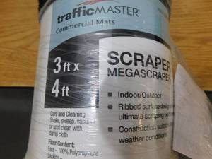 lot 56 image: TrafficMaster Bricks Brown 3 ft. x 4 ft. Commercial Door Mat