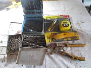 lot 39 image: 3 Metal cases of drill bits small-v...