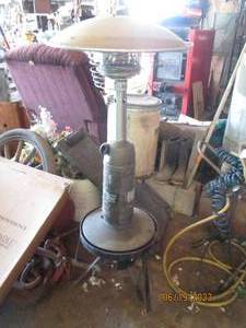 lot 50 image: uniflame medium height patio heater...