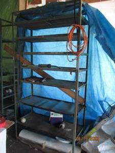 lot 59 image: 8 Tier all meatal shelf and everyth...