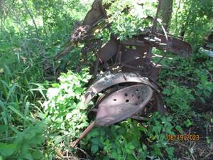 lot 79 image: very old farm implement...