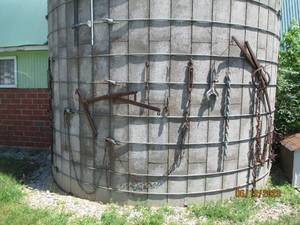 lot 82 image: misc. chains and hardware...