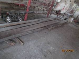 lot 92 image: large pile of lumber...