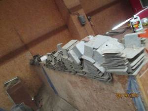 lot 102 image: large lot of metal brackets...