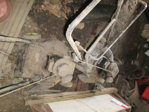 lot 155 image: 2 push mowers untested...