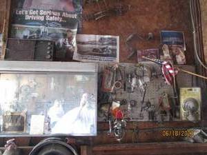 lot 23 image: Wall Old Medicine cabinet, old RCA ...