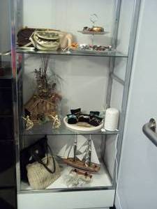 lot 20 image: Metal framed retail display and all content