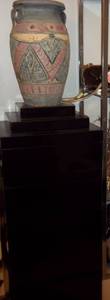 lot 21 image: Cube style pedestal display