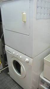 lot 55 image: Stacking combo GE Electric dryer