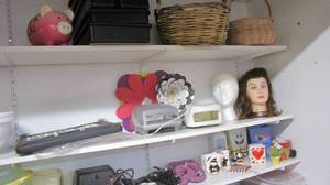 lot 65 image: Closet content to include