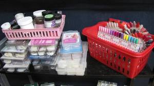 lot 84 image: Massive selection of CND, OPI Nail Tips