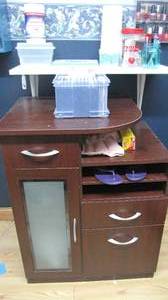 lot 88 image: Salon Kiosk style organization station