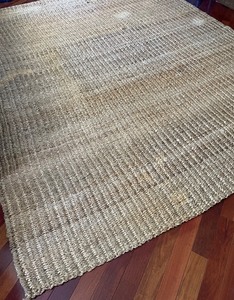 lot 40 image: Jute Area Rug