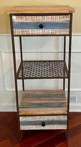 lot 44 image: Petite Decorative Accent Shelf