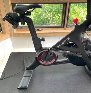 lot 2 image: 2021 Peleton Bicycle with Swivel HD Screen