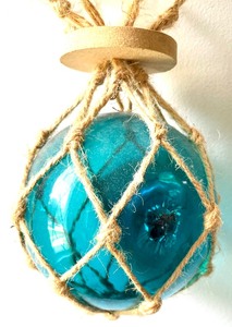 lot 56 image: Triple Stacked Marine Ball Decor