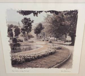 lot 164 image: Pair of Framed Scenic Portugal and Italy Prints