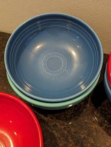 lot 88 image: Fiesta Multi Color Bowl Set