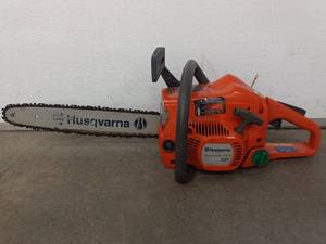 lot 18 image: HUSQVARNA CHAINSAW