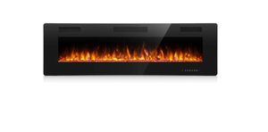 lot 212 image: 50-60 Recessed and Wall Mounted Electric Fireplace,750-1500W (OPEN BOX)