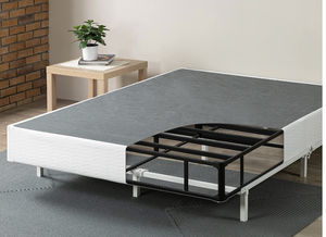 lot 219 image: ZINUS 9 Inch Metal Smart Box Spring with Quick Assembly  Mattress Foundation  Strong Metal Frame  Easy Assembly, Queen (OPEN BOX)