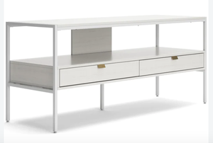 lot 249 image: Signature Design by Ashley Deznee TV Stand W162-68 (OPEN BOX)
