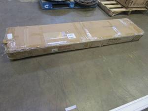 lot 250 image: ALEKO MOTORIZED LED LIGHT 12 X 10 AWNING FRAME (OPEN BOX) (FRAME ONLY)