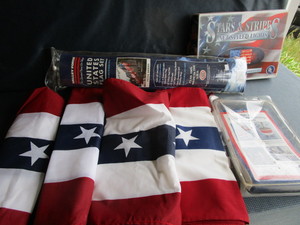 lot 30 image: Bunting Flag Kit, Lights
